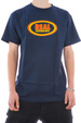 T-Shirt Real - Oval (navy/rot/gold)