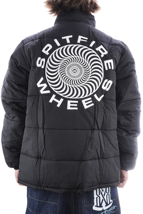Spitfire Jacke - Classic 87 Swirl Puff Jacke (schwarz)
